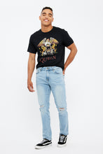 Zane Slim Distressed Jean thumbnail 2