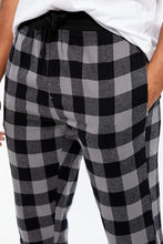 Grey Buffalo Plaid Pajama Jogger thumbnail 3