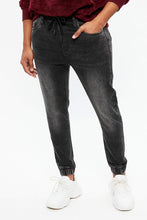 Slim Knit Denim Jogger thumbnail 1