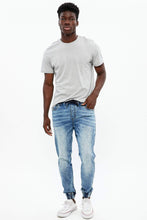 Slim Knit Denim Jogger thumbnail 2
