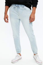 Slim Knit Denim Jogger thumbnail 1