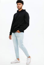 Slim Knit Denim Jogger thumbnail 2