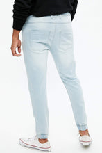 Slim Knit Denim Jogger thumbnail 3