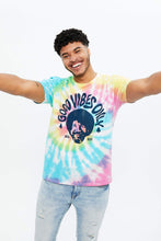 T-shirt teint-noué à imprimé Bob Ross Good Vibes Only thumbnail 2