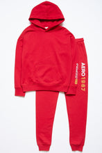 Boys Fleece AERO 1987 Graphic Leg Print Jogger thumbnail 15
