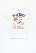 AERO Boys Graphic Powered By Pizza 2 Piece Pajama Set thumbnail 2