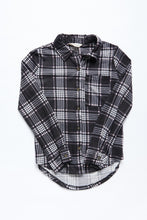 AERO Girls Super Soft Oversize Plaid Shirt thumbnail 4