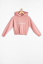 AERO Girls Aéropostale Follow Your Dreams Graphic Cinch Waist Pullover Hoodie thumbnail 1