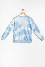 AERO Girls Tie Dye Aéropostale Graphic Crew Neck Oversize Sweatshirt thumbnail 2