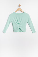 AERO Girls Super Soft Twist Front Long Sleeve Top thumbnail 1