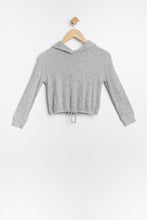 AERO Girls Super Soft Cinch Waist Pullover Hoodie thumbnail 1