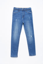 AERO Girls High Rise Skinny Destoyed Jean thumbnail 7