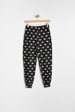AERO Girls Super Soft Aéropostale Lips and Lashes Graphic 2 Piece Pajama Set thumbnail 4