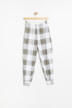 AERO Girls Super Soft Aéropostale Butterfly and Plaid Graphic 2 Piece Pajama Set thumbnail 4