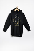 AERO Girls Tweety Looney Tunes Graphic Tunic Hoodie thumbnail 1
