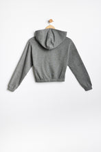 AERO Girls The Powerpuff Girls Graphic Crop Pullover Hoodie thumbnail 2