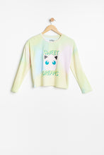 AERO Girls Super Soft Jiggly Puff Pokémon Sweet Dreams Graphic 2 Piece Pajama Set thumbnail 2