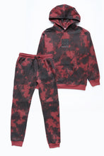 AERO Boys Tie Dye Graphic Chest Print Pullover Hoodie thumbnail 2