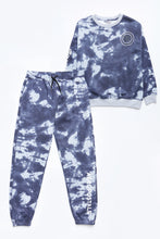 AERO Boys Tie Dye Aéropostale 87 Graphic Print Crew Neck Sweatshirt thumbnail 2
