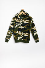 AERO Boys Aéropostale Camouflage Graphic Sherpa Pullover Hoodie thumbnail 1