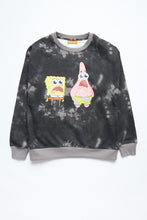 AERO Boys Tie Dye SpongeBob Crew Neck Sweatshirt thumbnail 1