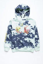 AERO Boys Tie Dye SpongeBob Pullover Hoodie thumbnail 1