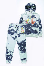 AERO Boys Tie Dye SpongeBob Pullover Hoodie thumbnail 2