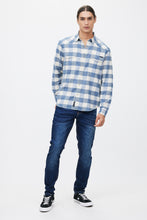 Santa Fe Western Gingham Plaid Long Sleeve Shirt thumbnail 2