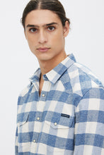 Santa Fe Western Gingham Plaid Long Sleeve Shirt thumbnail 3