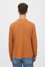 T-shirt à manches longues en coton Slub à col boutonné thumbnail 11