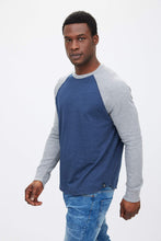Thermal Colour Block Crew Neck Raglan Long Sleeve thumbnail 8