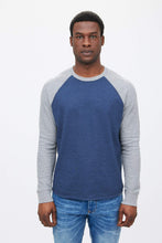 Thermal Colour Block Crew Neck Raglan Long Sleeve thumbnail 6