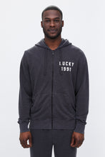 Lucky Brand 1990 Burnout Zip-Up Hoodie thumbnail 1