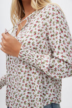 Smocked Cuff Peasant Top thumbnail 2