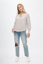 Smocked Cuff Peasant Top thumbnail 3
