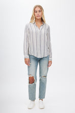 Striped Button-Up Shirt thumbnail 3