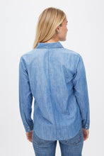 Western Denim Button-Up Shirt thumbnail 3