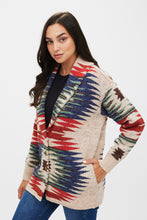 Aztec Sweater Cardigan thumbnail 1