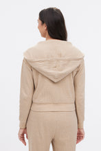 Waffle Crop Zip-Up Hoodie thumbnail 9