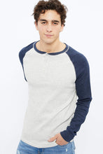 T-shirt henley thermique manche longue raglan thumbnail 7