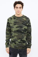 T-shirt thermique raglan camo à manche longue thumbnail 1