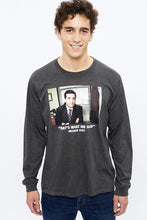 T-shirt manche longue à imprimé The Office That's What She Said thumbnail 2