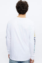 AERO Tricolour Sleeve Font Long Sleeve Graphic Tee thumbnail 6