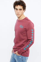 AERO Square Stamp Long Sleeve Graphic Tee thumbnail 1