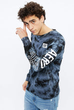 AERO NYC Sleeve Tie Dye Long Sleeve Graphic Tee thumbnail 3