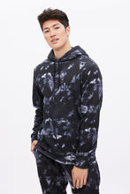 AERO Tie Dye Tonal Embroidery Graphic Pullover Hoodie thumbnail 1