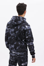 AERO Tie Dye Tonal Embroidery Graphic Pullover Hoodie thumbnail 3