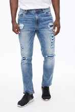 AERO Max Stretch Slim Destroyed Jean thumbnail 1