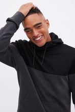 AERO Air Tech Fleece Colour Block Pullover Hoodie thumbnail 3