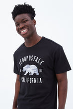 T-shirt Aéropostale California 1987 avec motif ours camouflage à imprimé graphique thumbnail 4